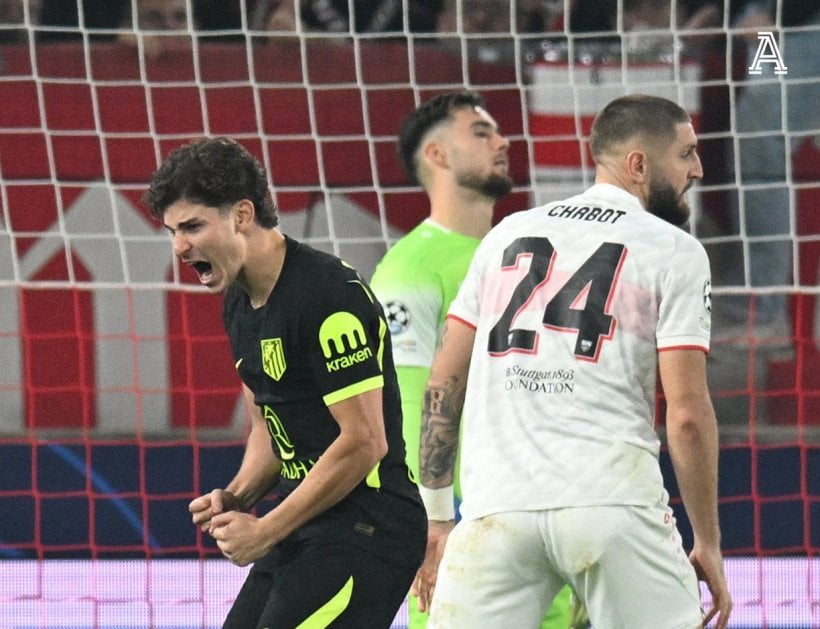 أتلتيكو مدريد ينجو من الخسارة أمام شتوتجارت ويعود بنقطة رغم النقص العددي
