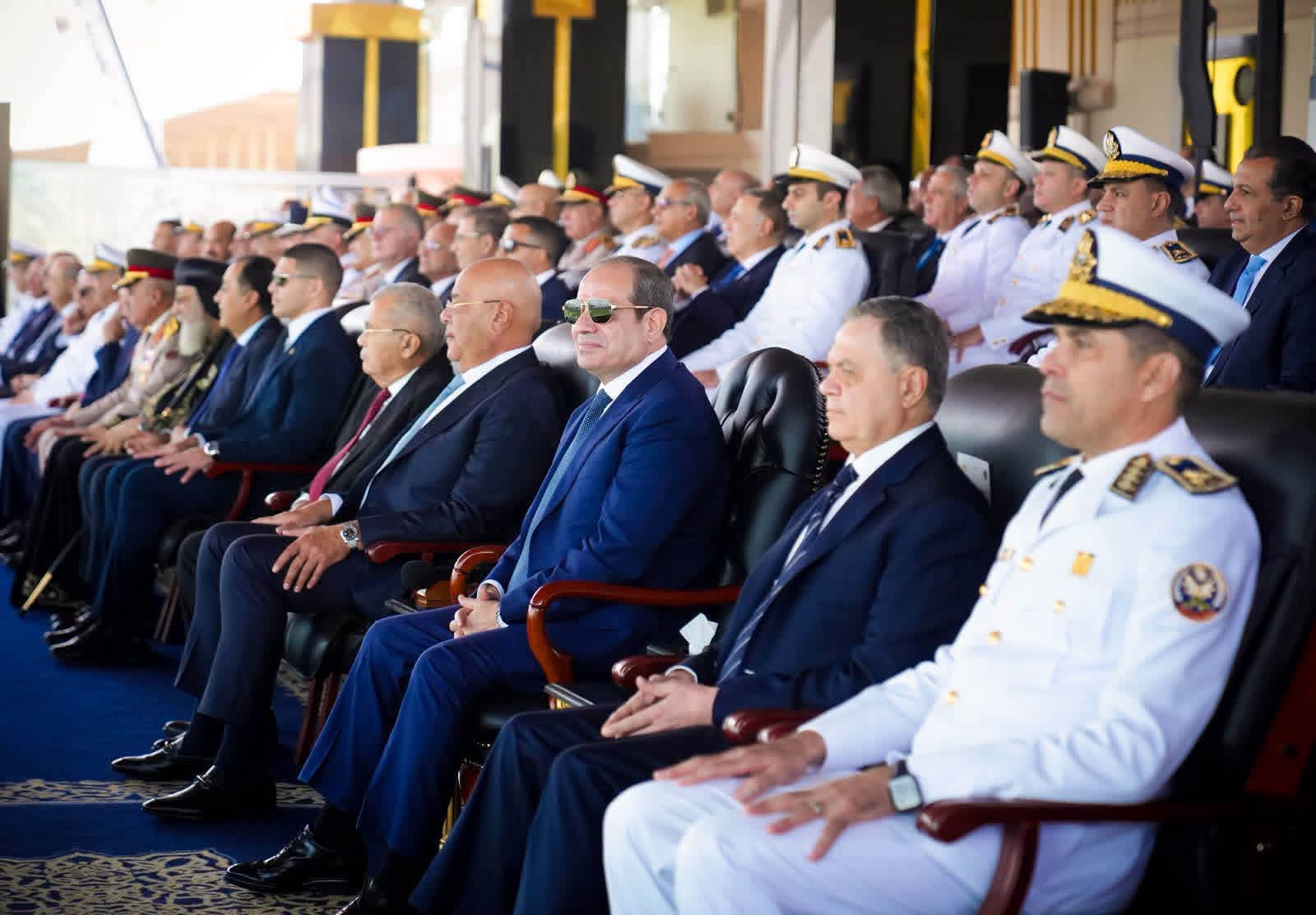 السيسي من أكاديمية الشرطة: حماية الدولة مسؤولية وطنية وأمن مصر والسعودية خط أحمر