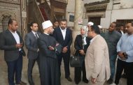 وزير الأوقاف يتفقد مسجد عبد الوهاب الشعراني تمهيدًا للتطوير الشامل