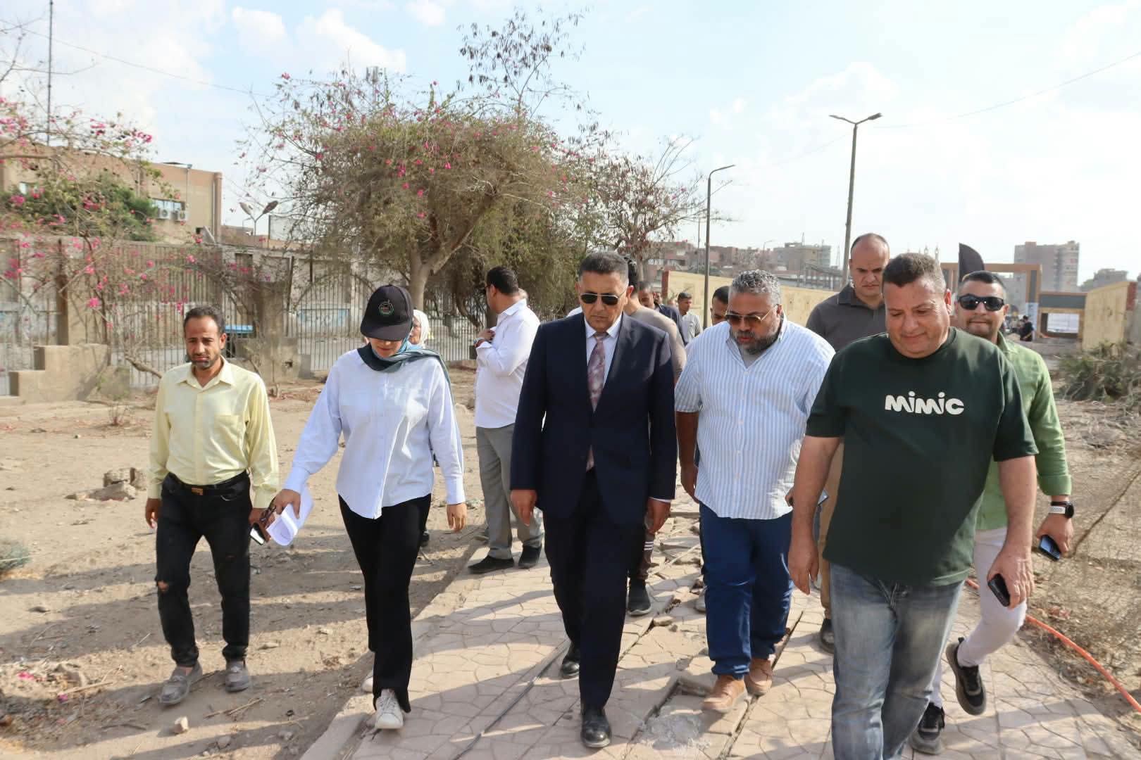 محافظ القليوبية يتابع مشروع «المرجوشي بلازا» بشرق شبرا الخيمة على مساحة 7160 مترًا