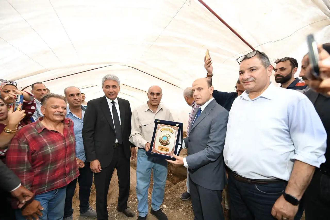 خالد الشحات نموزج مشرف للامانة .. وزير السياحة يزور الغربية لتكريم خالد الشحات