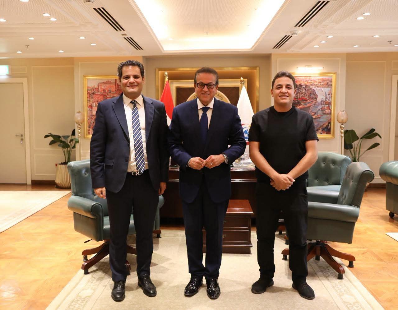 وزير الصحة يؤكد استمرار التعاون مع المنصات الصحفية والإعلامية