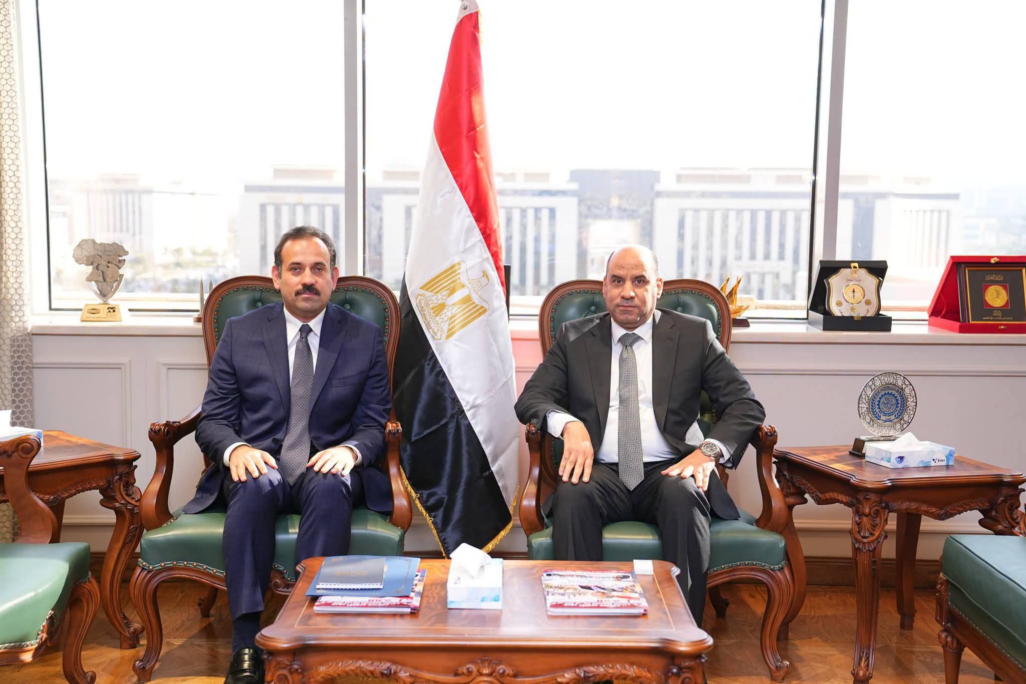 وزير العمل وجهاز مستقبل مصر يبحثان توفير فرص عمل وتأهيل الشباب لسوق العمل