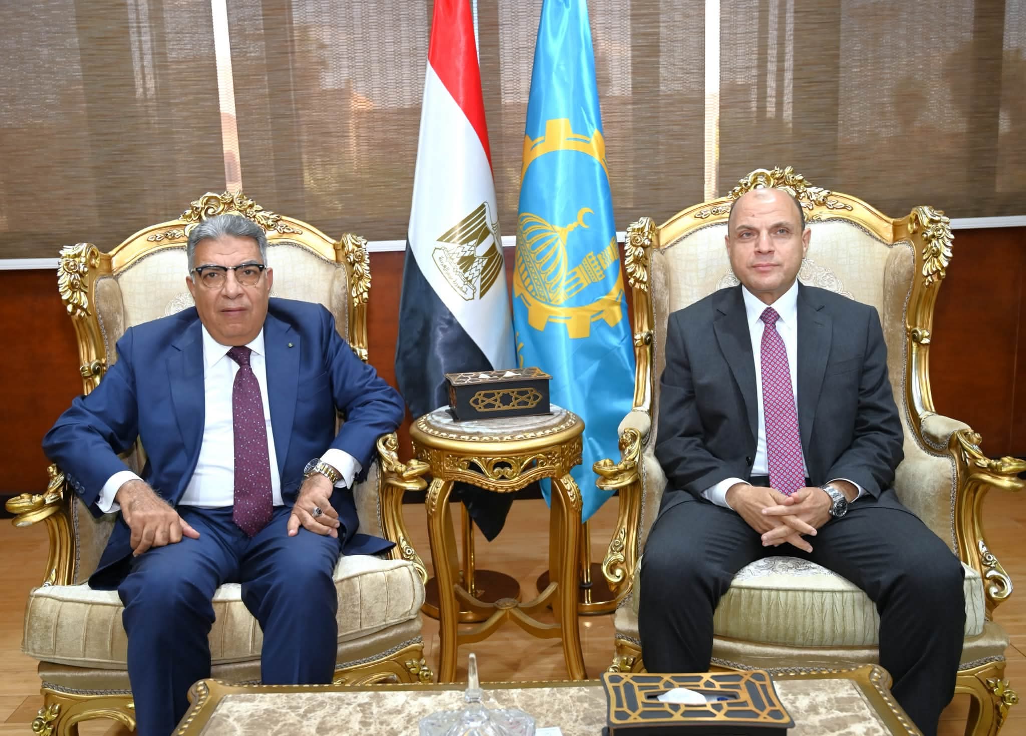 محافظة الغربية تستقبل محافظَي الدقهلية وبني سويف لتوقيع بروتوكول تعاون في مجال 