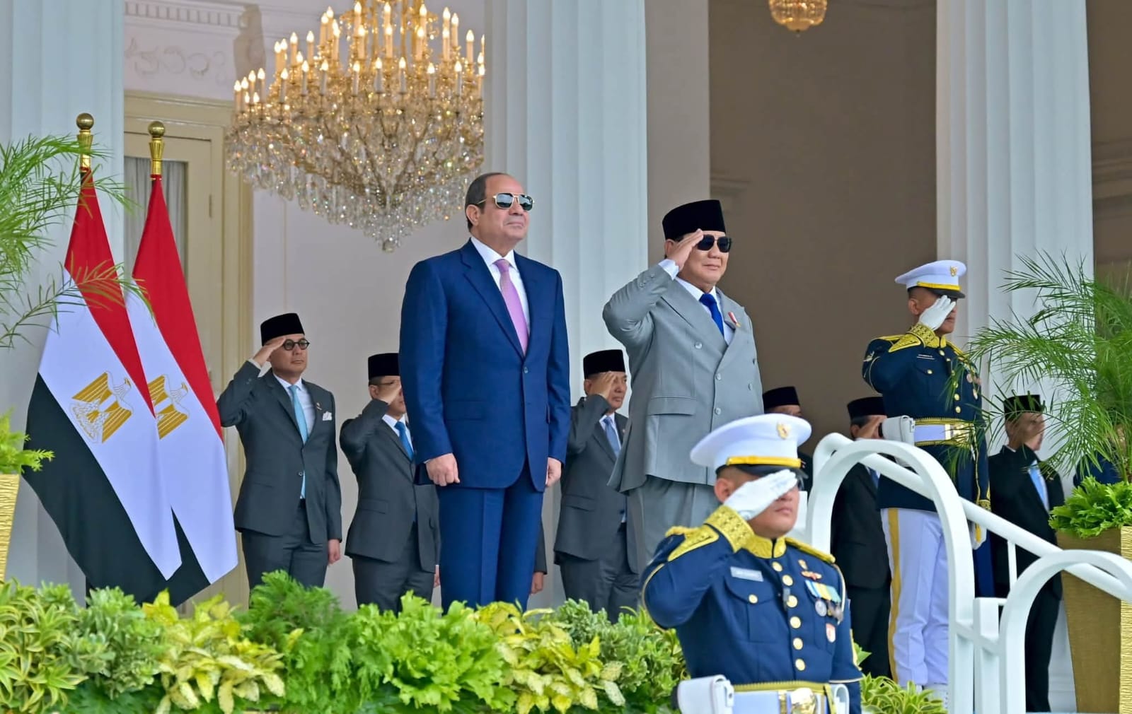 تفاصيل لقاء الرئيس السيسي ونظيره الإندونيسي في جاكرتا