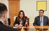 منال عوض تبحث مع نظيرها الارميني دعم التعاون الثنائي لحماية البيئة والتنوع البيولوجي والمحميات الطبيعية